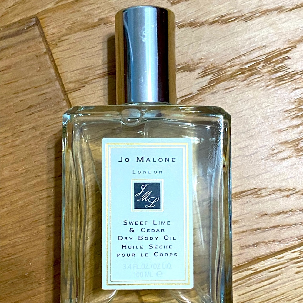 Rare Jo Malone Sweet Lime & Cedar Dry Body Oil 100ml